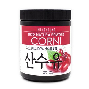 퓨어영 산수유 분말, 1개, 300g