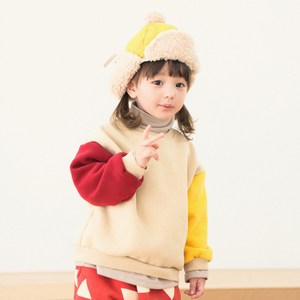 메르시보꾸 아동용 마카롱소매 맨투맨 D1883