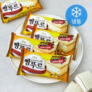 서주 빵뚜르 아이스크림 (냉동), 6개, 1개입, 190ml