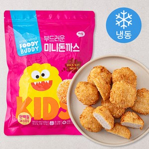 푸디버디 부드러운 미니돈까스 (냉동), 480g, 1개