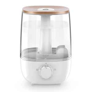 카프 간편 세척 초음파 가습기, KF-HM08, 화이트