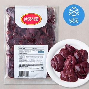 한강식품 닭간 (냉동), 1kg, 1개