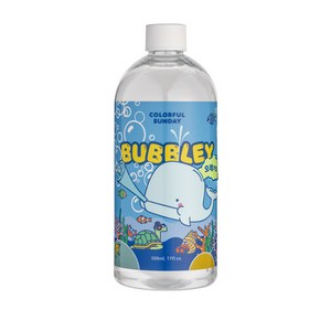 컬러풀선데이 비눗방울 용액 500ml, 오래가요, 1개