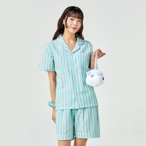 모던하우스 버터샵 시원한 시어서커 냉감 통기성 파자마 상하의 세트