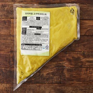 바로푸드 프리미엄 고구마크러스트, 1kg, 1개