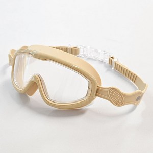 장사부 유아용 와이드 수경, 베이지, 1개, 베이지