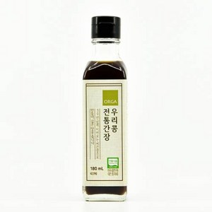 올가홀푸드 우리콩 전통간장, 180ml, 1개