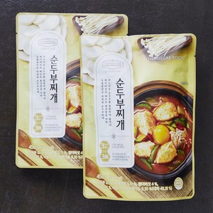 신세계푸드 호텔컬렉션 에센셜 순두부찌개 냉장, 450g, 2개