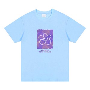 제니 여아용 오버핏 어라운드 반팔 티셔츠 JN2039T