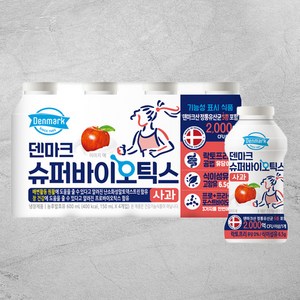 덴마크 슈퍼바이오틱스 사과, 150ml, 4입