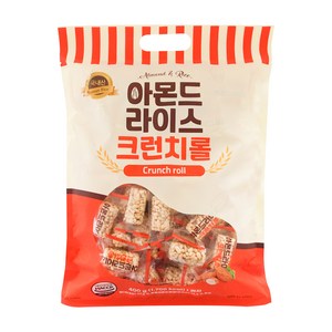 아몬드 라이스 크런치롤, 400g, 1개