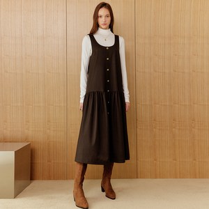 LOOKAST 레지나 셔링 원피스