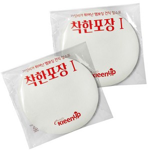 에파타클린업 착한 포장 1 원형 건식 청소포 30매 210mm, 2개