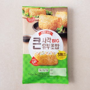 동원 큰사각 유부초밥, 189g, 1개