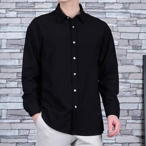 타운클로 남성용 하늘하늘 링클프리 컬러 셔츠