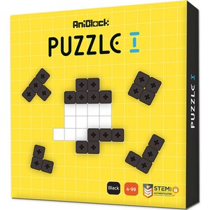 애니블록 퍼즐 원 블랙, 1개, 11피스