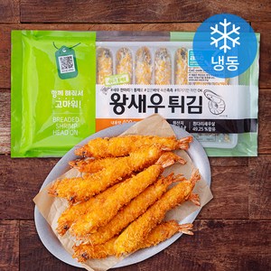 재호물산 왕새우튀김 헤드온 10개입 (냉동), 400g, 1개