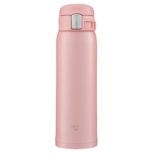 조지루시 보온보냉 원터치 텀블러, 매트 핑크, 480ml, 1개