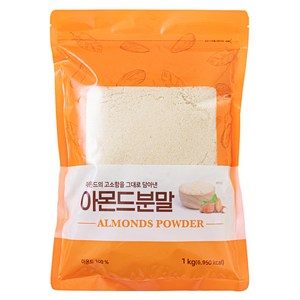 아몬드분말 100%, 1kg, 1개