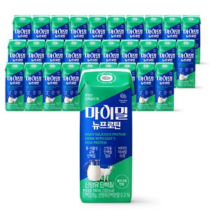 대상웰라이프 마이밀 뉴프로틴 산양유, 190ml, 30개