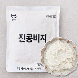 생채움 진콩비지, 1kg, 1개