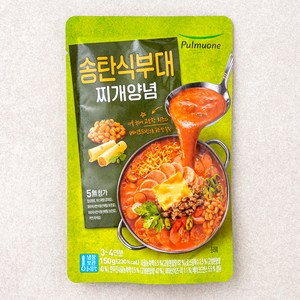 풀무원 송탄식 부대찌개양념, 150g, 1개