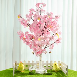 벚꽃 나무 벗꽃 조화 실내 벚꽃등 벚꽃무드등 LED, 리뷰약속 벚꽃나무+증정품