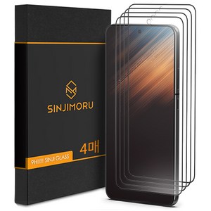 신지모루 풀커버 3D 포밍커브드 액정보호필름 4p, 1세트