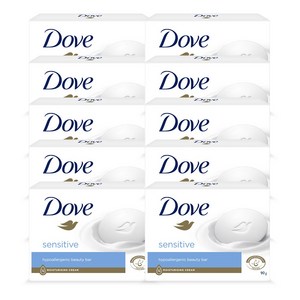 도브비누 뷰티바 센서티브 90g x 10개, 900g, 1세트