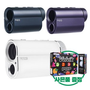 [알투지] OLED 메이트 프로 레이저 골프거리측정기(볼빅 팝골프공 증정), 메이트프로 네이비, 볼빅 팝 12구 레인보우