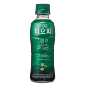 맥심 티오피 심플리스무스 스위트아메리카노 240ml, 10개