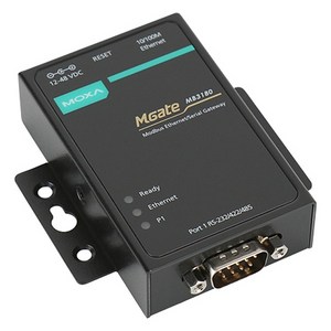 [MOXA] 목사 RS232/422/485 Modbus TCP 게이트웨이 1포트 [MGate MB3180], 1개