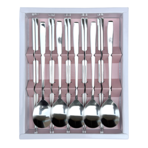 국산 스텐 304 5인 수저세트, 1세트, 숟가락&젓가락 5인용(쇼핑백 미포함), 유광 네오라운딩