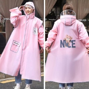 라엔 여성레인코트 장마기 필수 자전거 우비 오토바이 레인코트