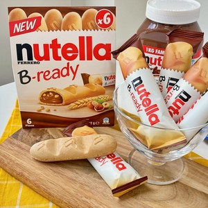 누텔라 비레디 초콜릿 필링 비스킷 6개입, 2개, 264g