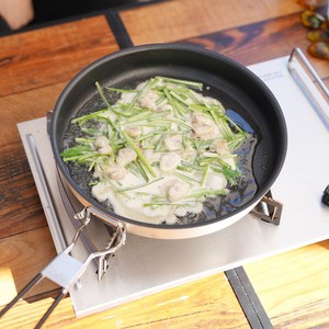 캠블러 경량 접이식 후라이팬 코팅 프라이팬, 코팅 후라이팬_대형 (28cm), 1개