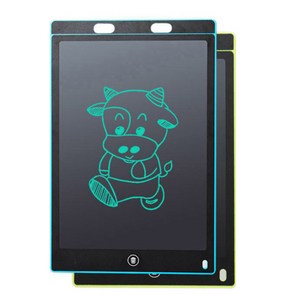 센스리즘 아기 그림판 메모패드 전자칠판 12인치, 메모패드12인치-칼라랜덤