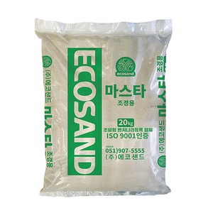 에코샌드 강모래 잔디모래 조경용모래, 1개, 20kg