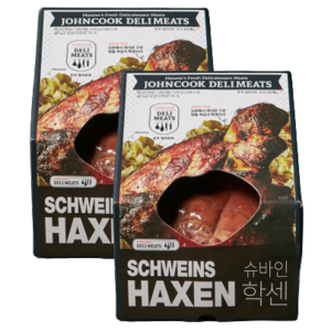 존쿡델리미트 슈바인학센 650g X 2개