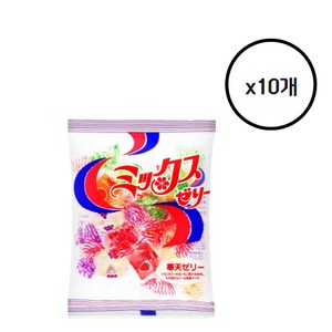 Kinjo Mix Fuits Jelly Candy 9oz Kinjo 믹스 과일 젤리 캔디 9oz, 10개, 125g