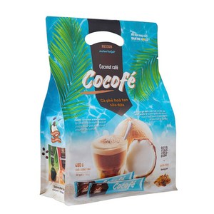 베트남 Rexsun 3in1 코코페 코코넛 커피 cocofe coconut coffee 480g, 1개, 1개입