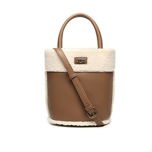 UGG 어그 램스울 토트백 금속 표지 Heitage Bucket Bag 1127370