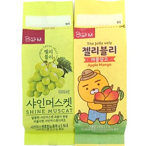 젤리블리 샤인머스캣 20개입+애플망고 20개입, 60g, 1개