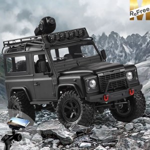 리프리마켓 오프로드RC카 4WD 랜드로버 디펜더 모델 RC카, 사무라이블랙
