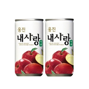 웅진 자연은 사과 180ml 90캔, 90개