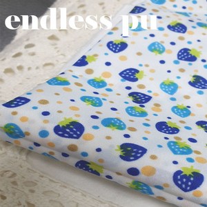 ENDLESS 대폭 양면 방수천 방수원단 블루딸기, 블루 딸기 1마