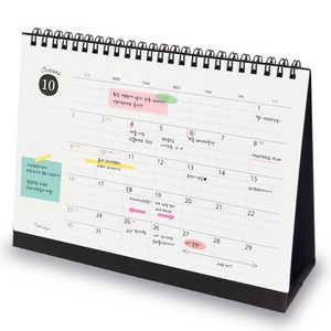 아이씨엘 Scheduler Desk Calendar 라지 2025, 혼합색상, 1개