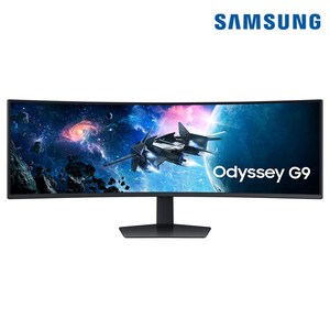 삼성전자 오디세이 G9 S49CG954 49인치 커브드 게이밍모니터 32:9 울트라와이드 240Hz LS49CG954EKXKR, 123.8cm