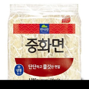 냉동중화면 프리미엄 면사랑 1.15KG(230GX5EA), 5개