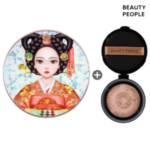 철벽녀 쿠션 시즌15 나노 비티만 광천수 커버쿠션 파운데이션 본품+리필, 23호 곤지(ver01)+리필, 1개